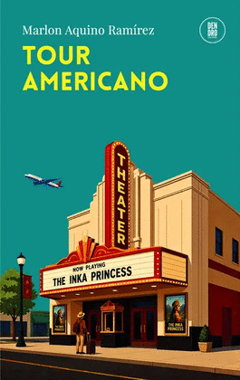Portada de Tour americano, de Marlon Aquino Ramírez